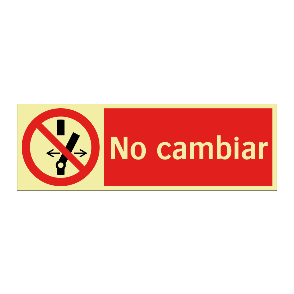 No cambiar