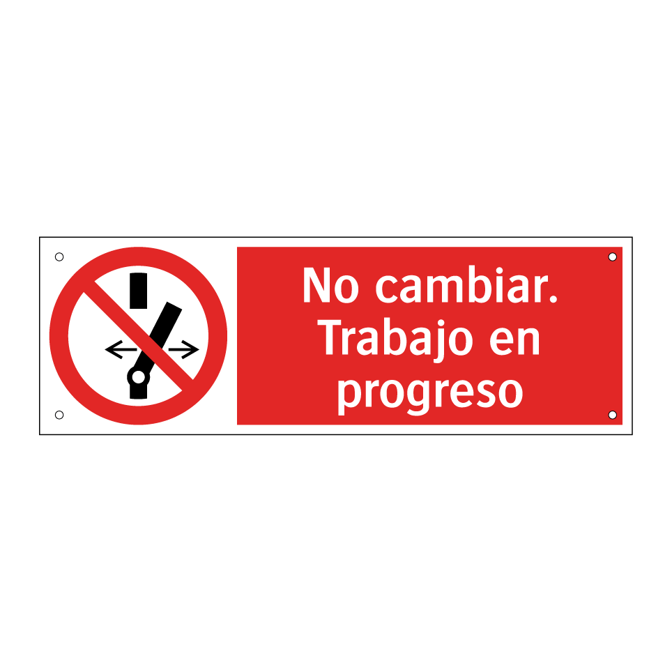 No cambiar. Trabajo en progreso