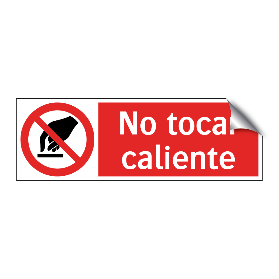 No tocar caliente