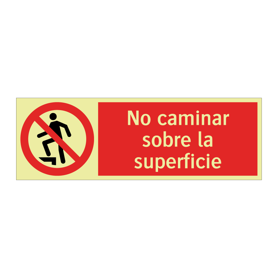 No caminar sobre la superficie