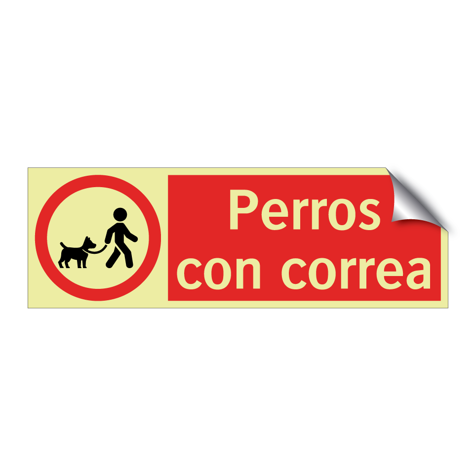 Perros con correa