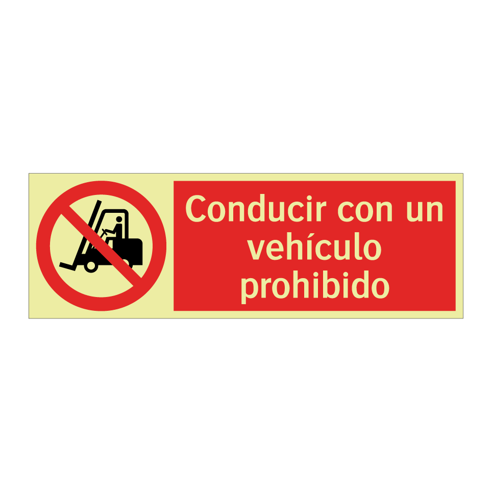 Conducir con un vehículo prohibido