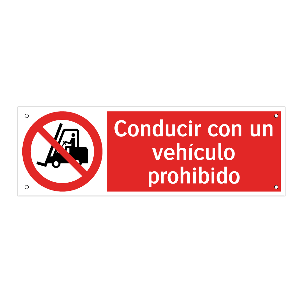 Conducir con un vehículo prohibido