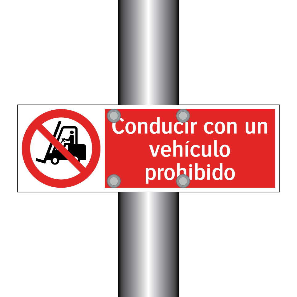 Conducir con un vehículo prohibido