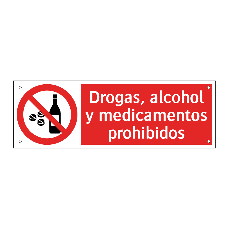 Drogas, alcohol y medicamentos prohibidos