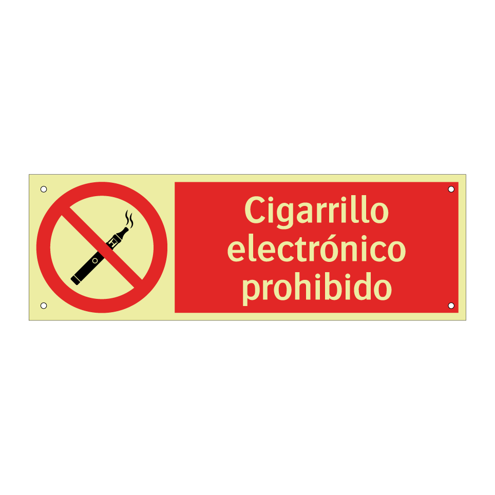 Cigarrillo electrónico prohibido