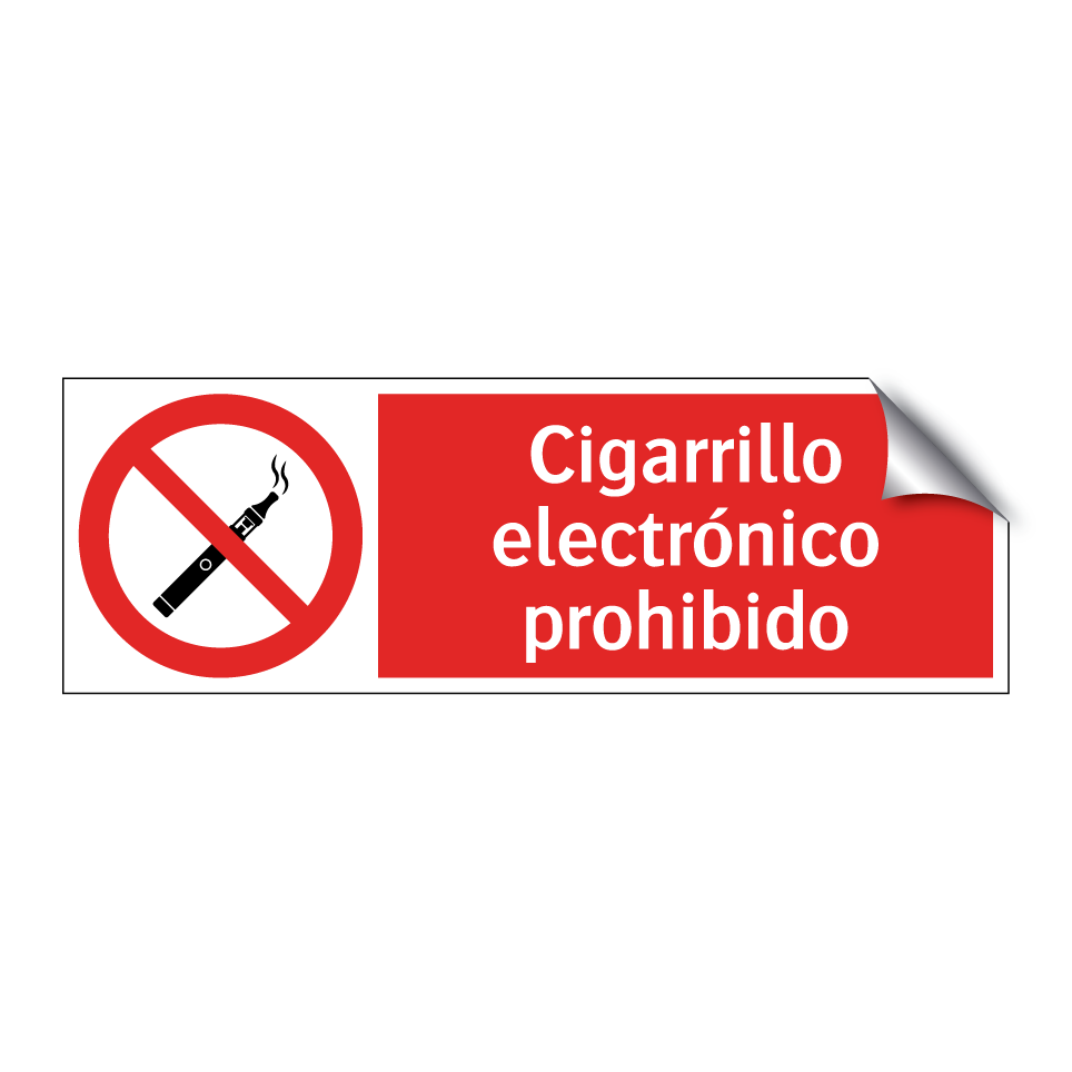 Cigarrillo electrónico prohibido