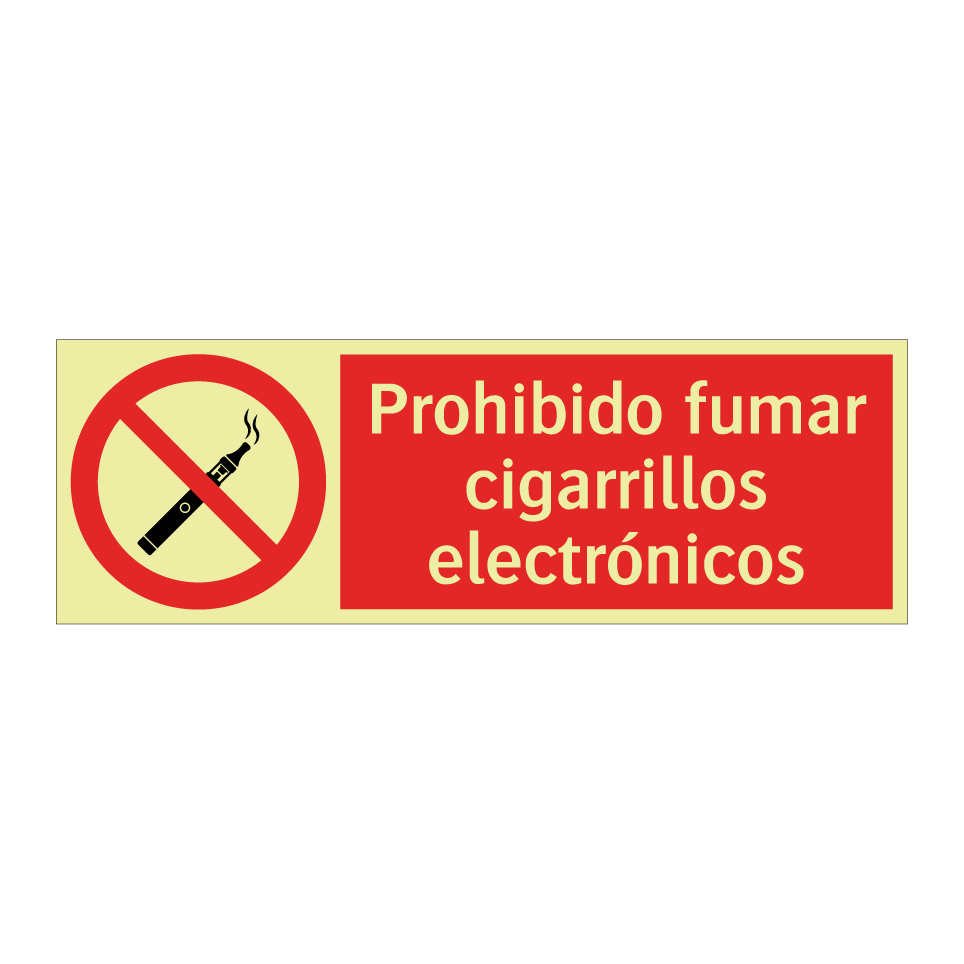 Prohibido fumar cigarrillos electrónicos