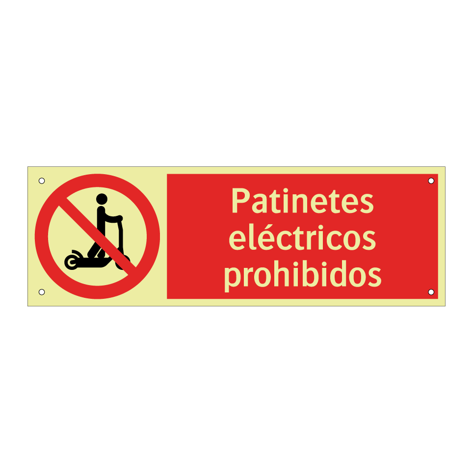 Patinetes eléctricos prohibidos