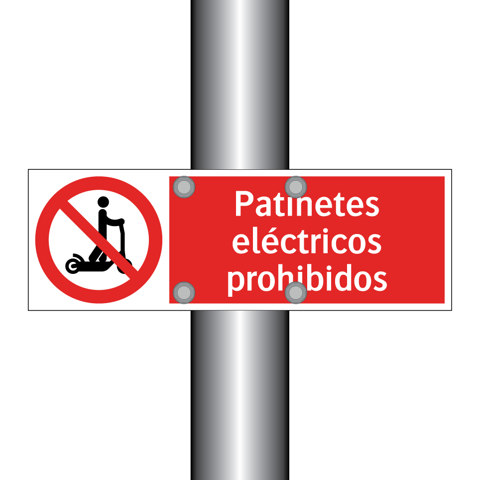 Patinetes eléctricos prohibidos