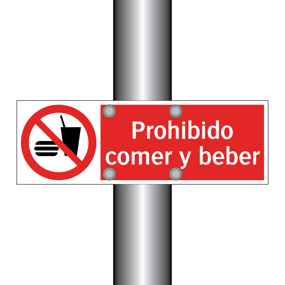 Prohibido comer y beber