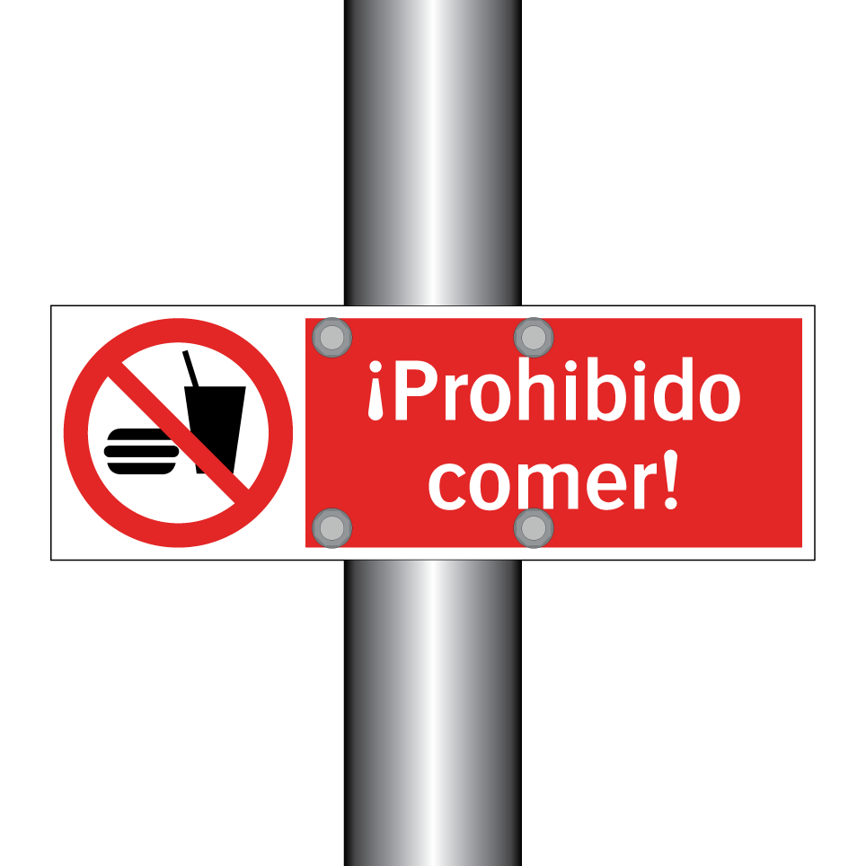 ¡Prohibido comer!