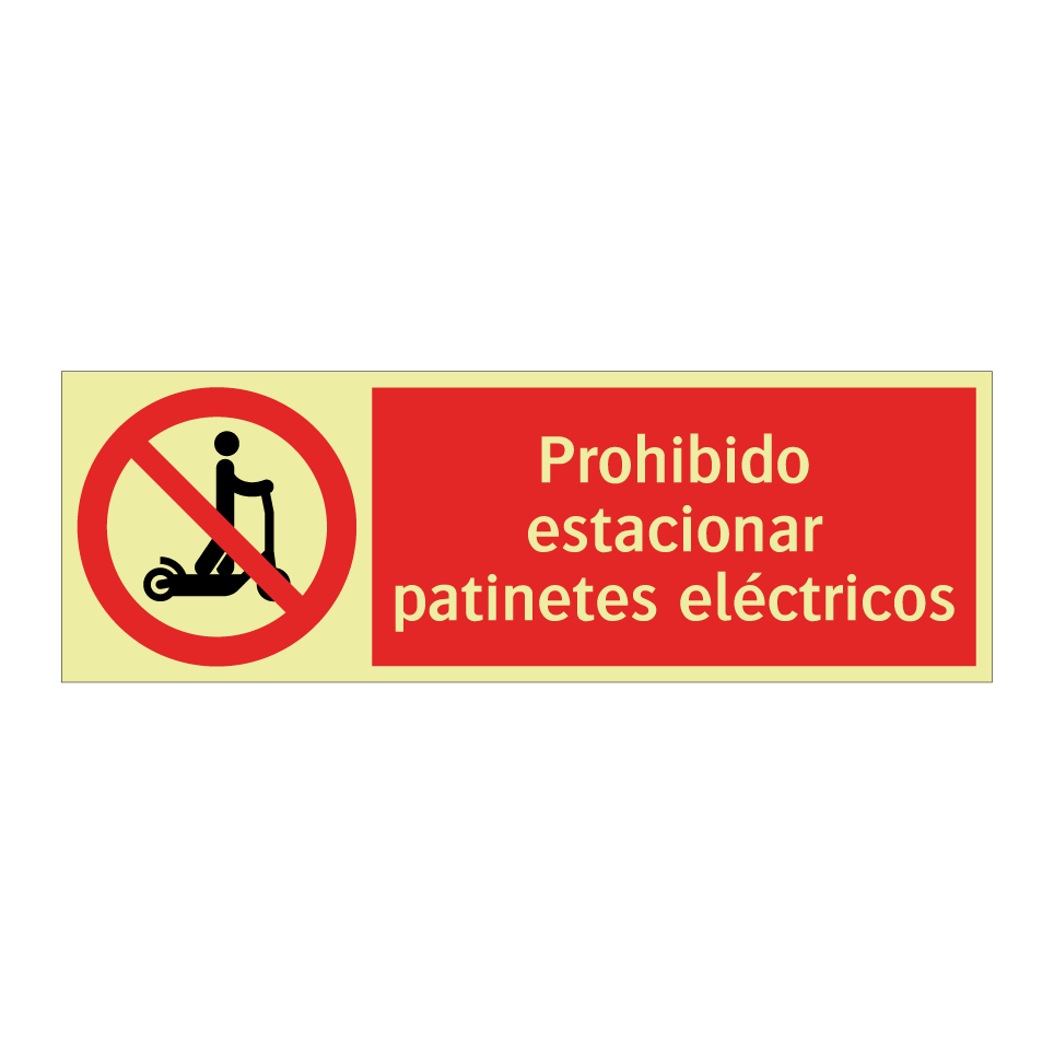 Prohibido estacionar patinetes eléctricos
