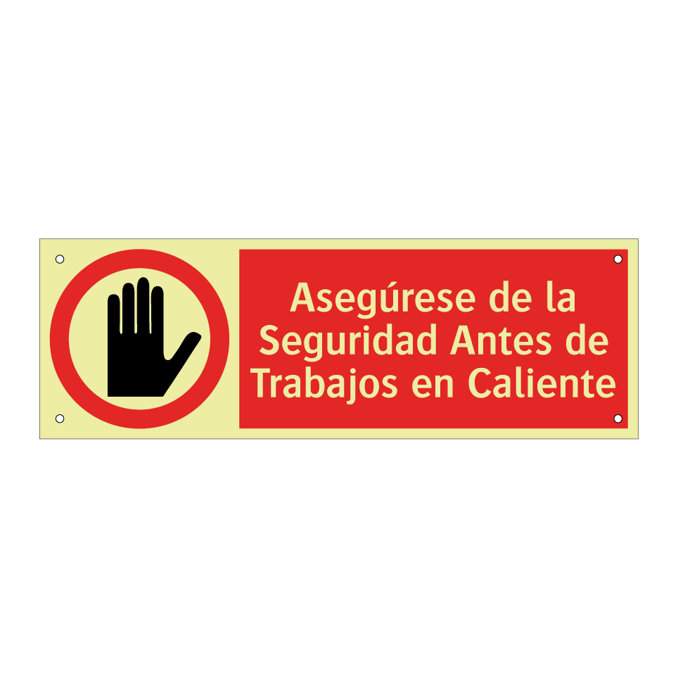 Asegúrese de la Seguridad Antes de Trabajos en Caliente