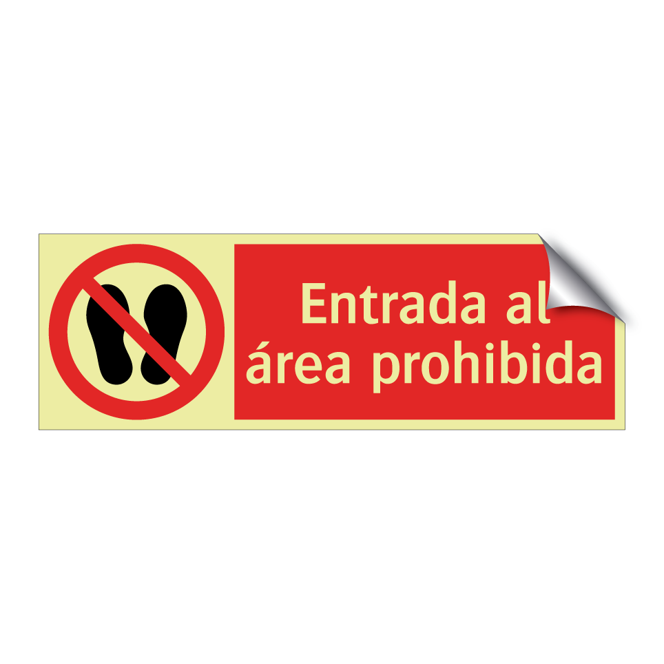 Entrada al área prohibida
