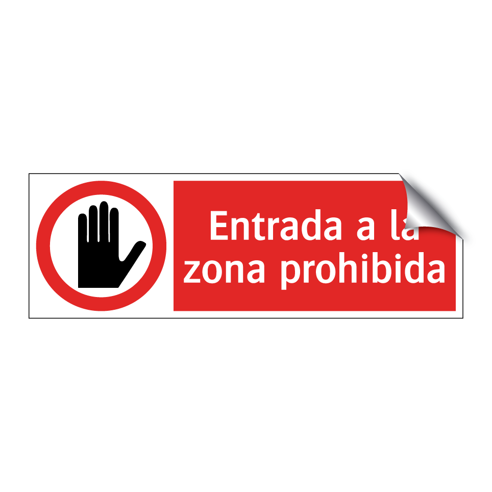 Entrada a la zona prohibida