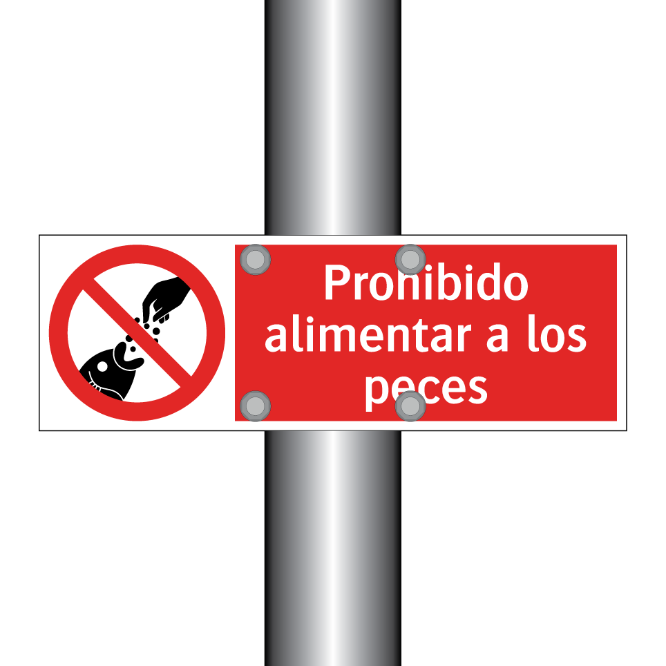 Prohibido alimentar a los peces