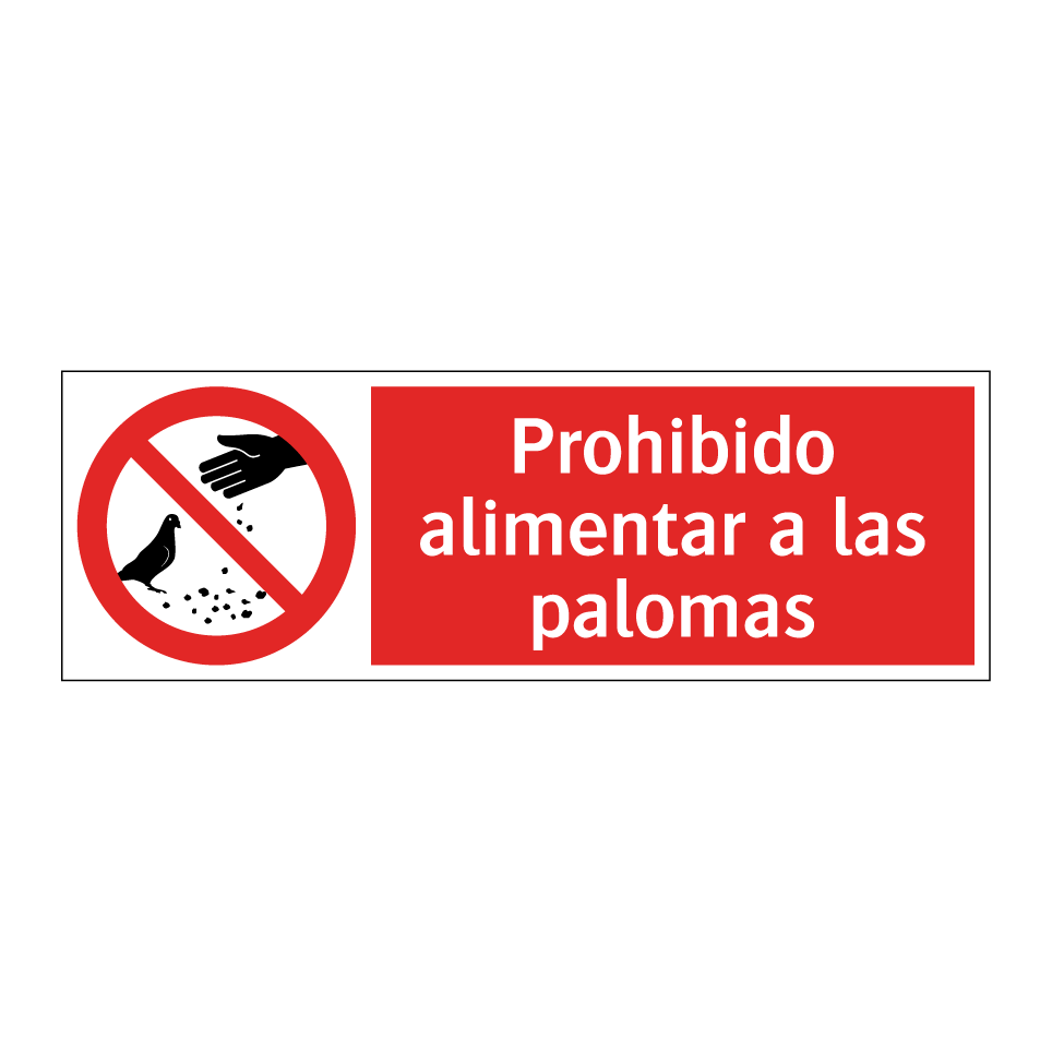 Prohibido alimentar a las palomas