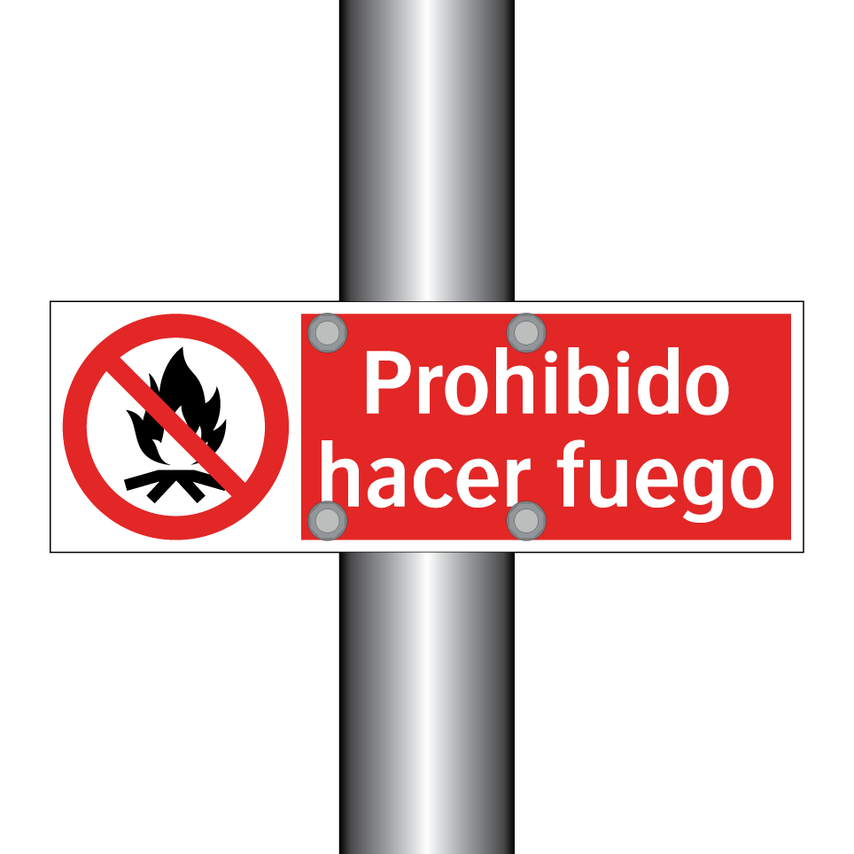 Prohibido hacer fuego