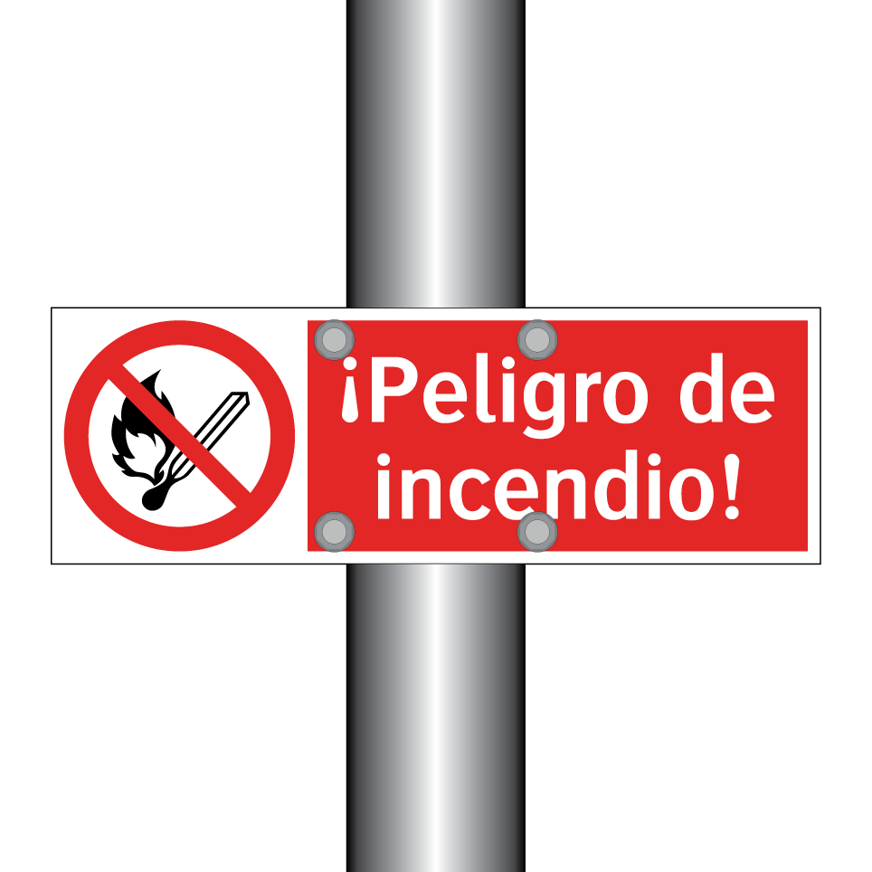 ¡Peligro de incendio!