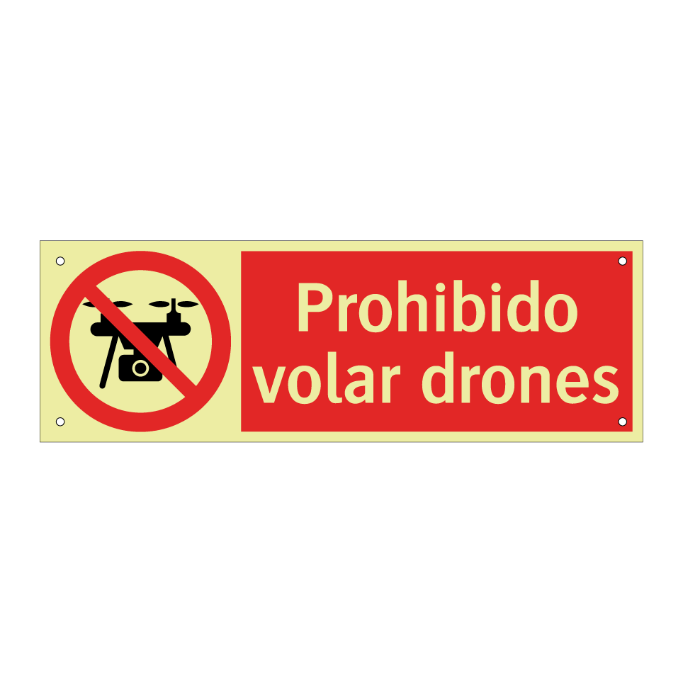 Prohibido volar drones