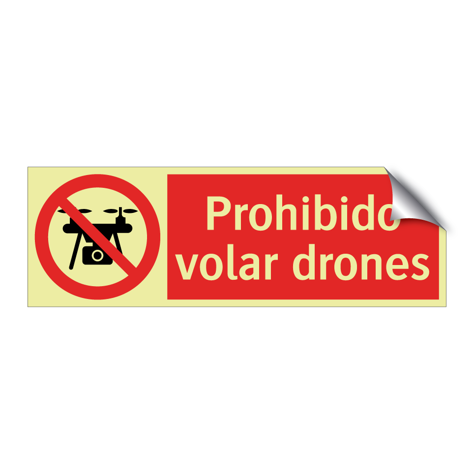 Prohibido volar drones