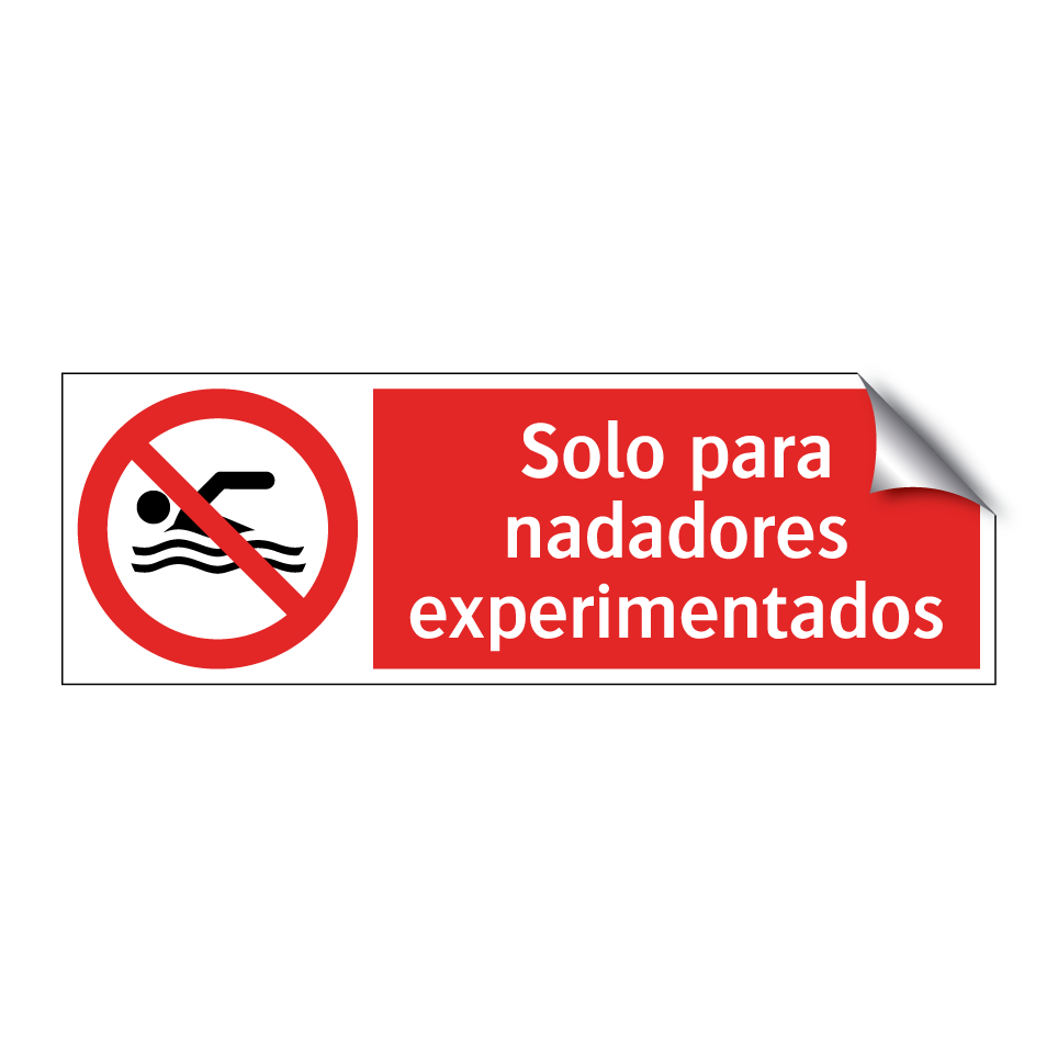Solo para nadadores experimentados