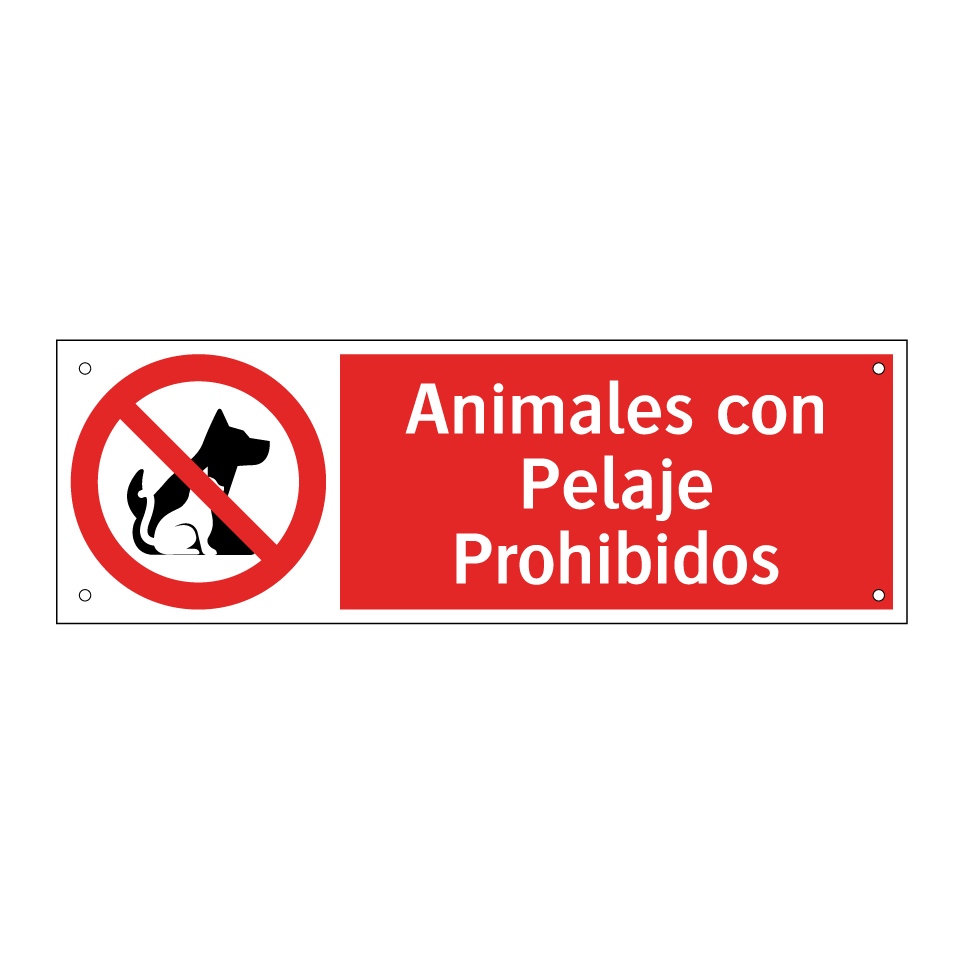 Animales con Pelaje Prohibidos