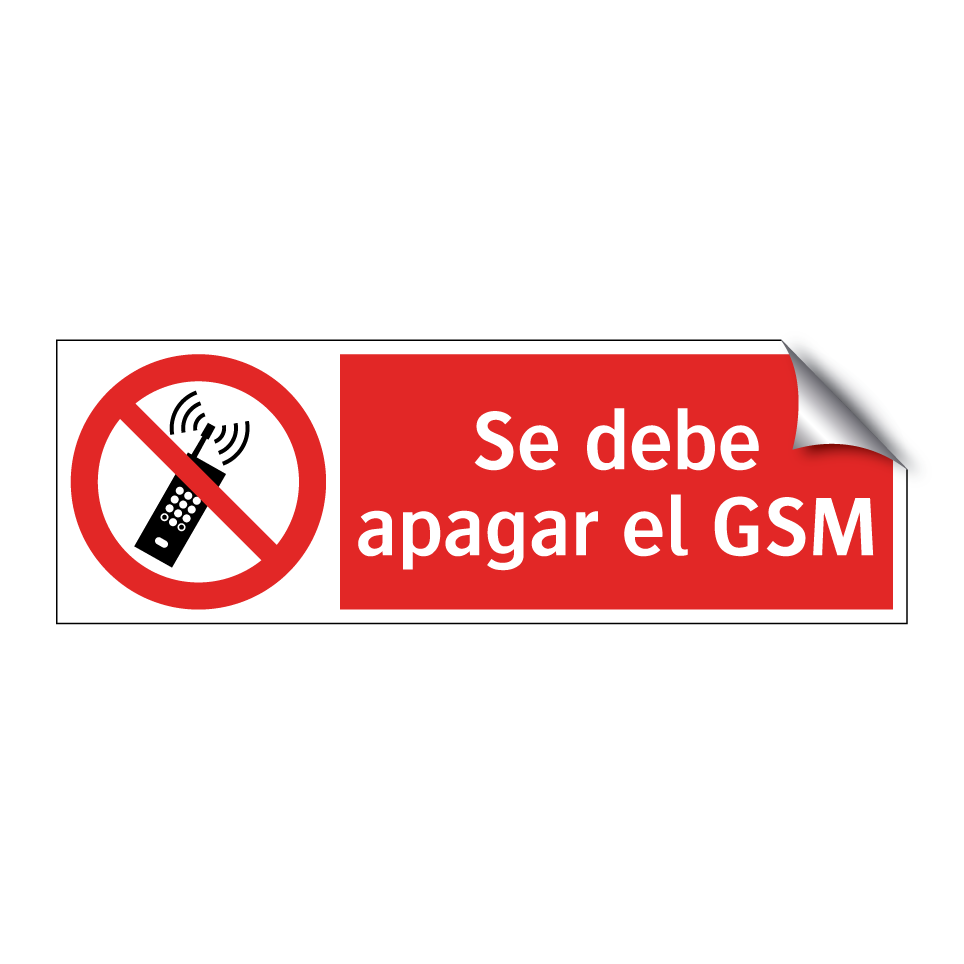 Se debe apagar el GSM