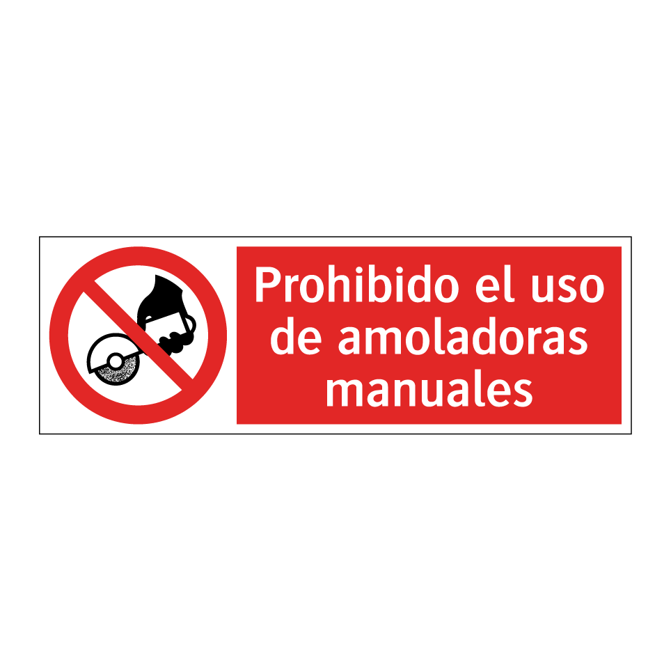 Prohibido el uso de amoladoras manuales