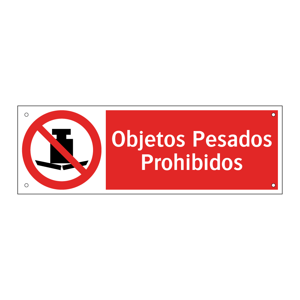 Objetos Pesados Prohibidos