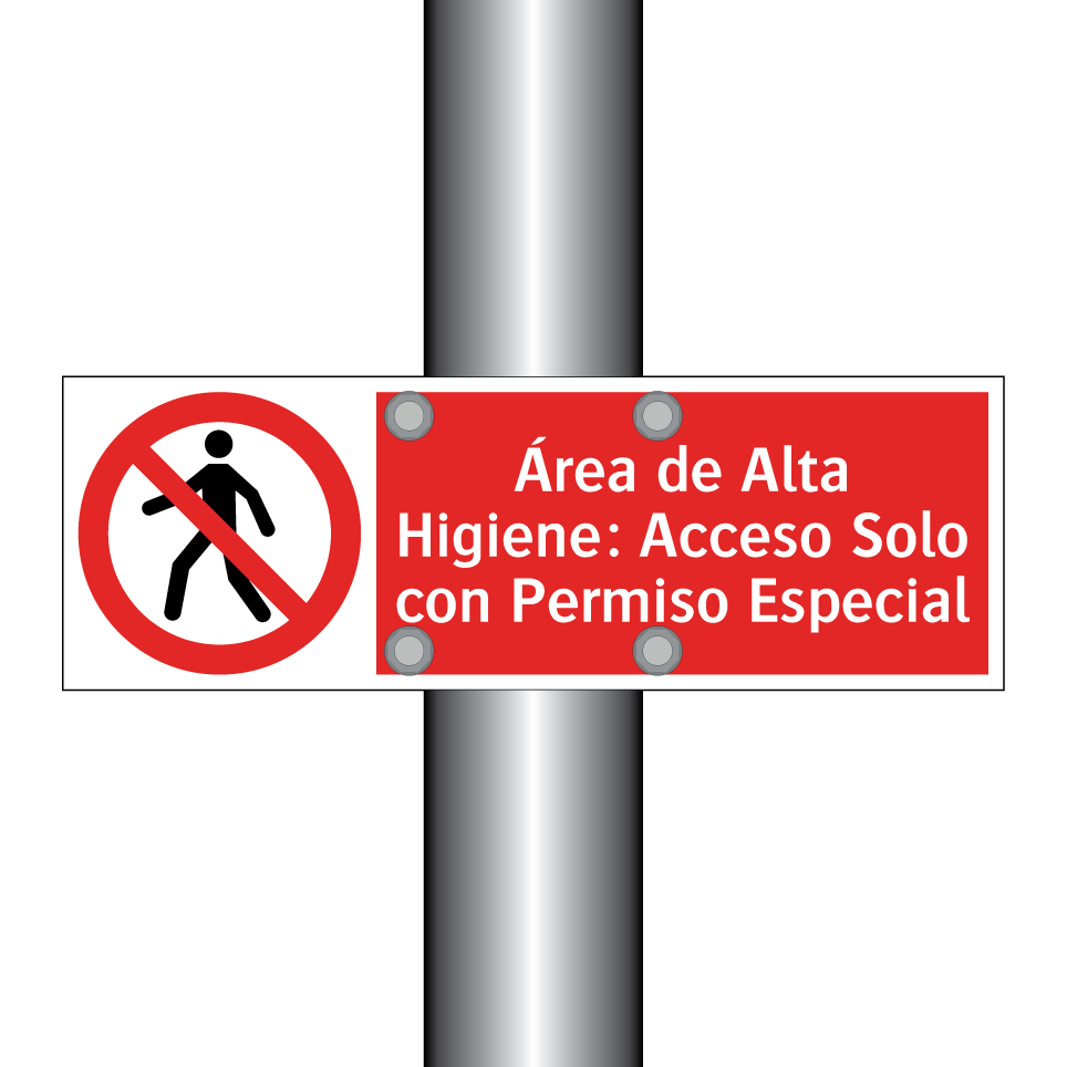 Área de Alta Higiene: Acceso Solo con Permiso Especial