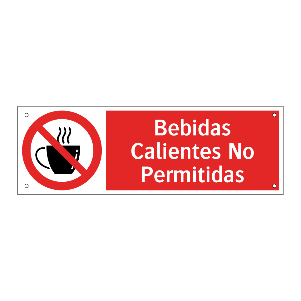 Bebidas Calientes No Permitidas