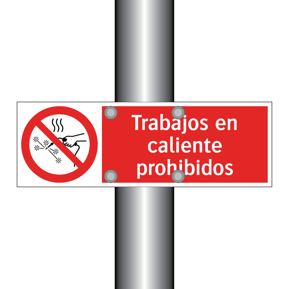 Trabajos en caliente prohibidos