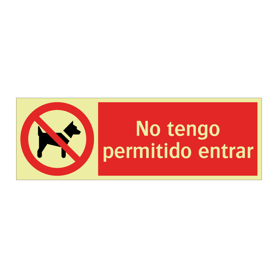 No tengo permitido entrar