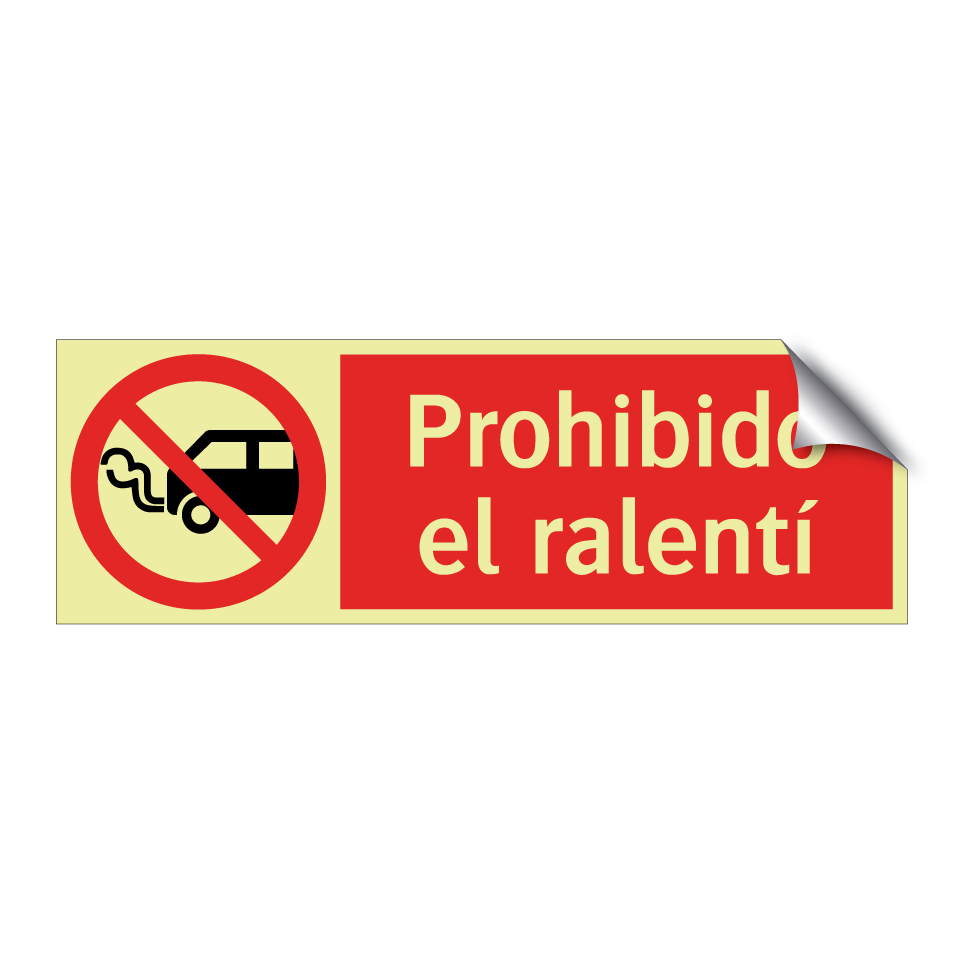 Prohibido el ralentí