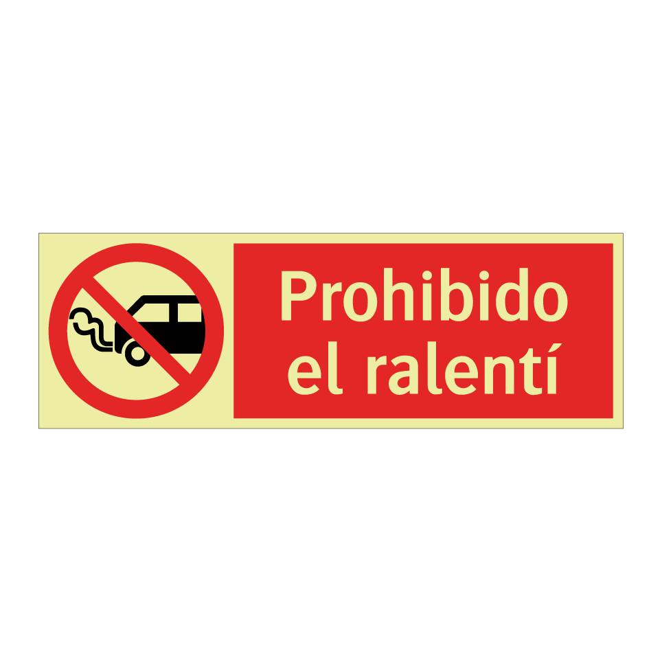 Prohibido el ralentí