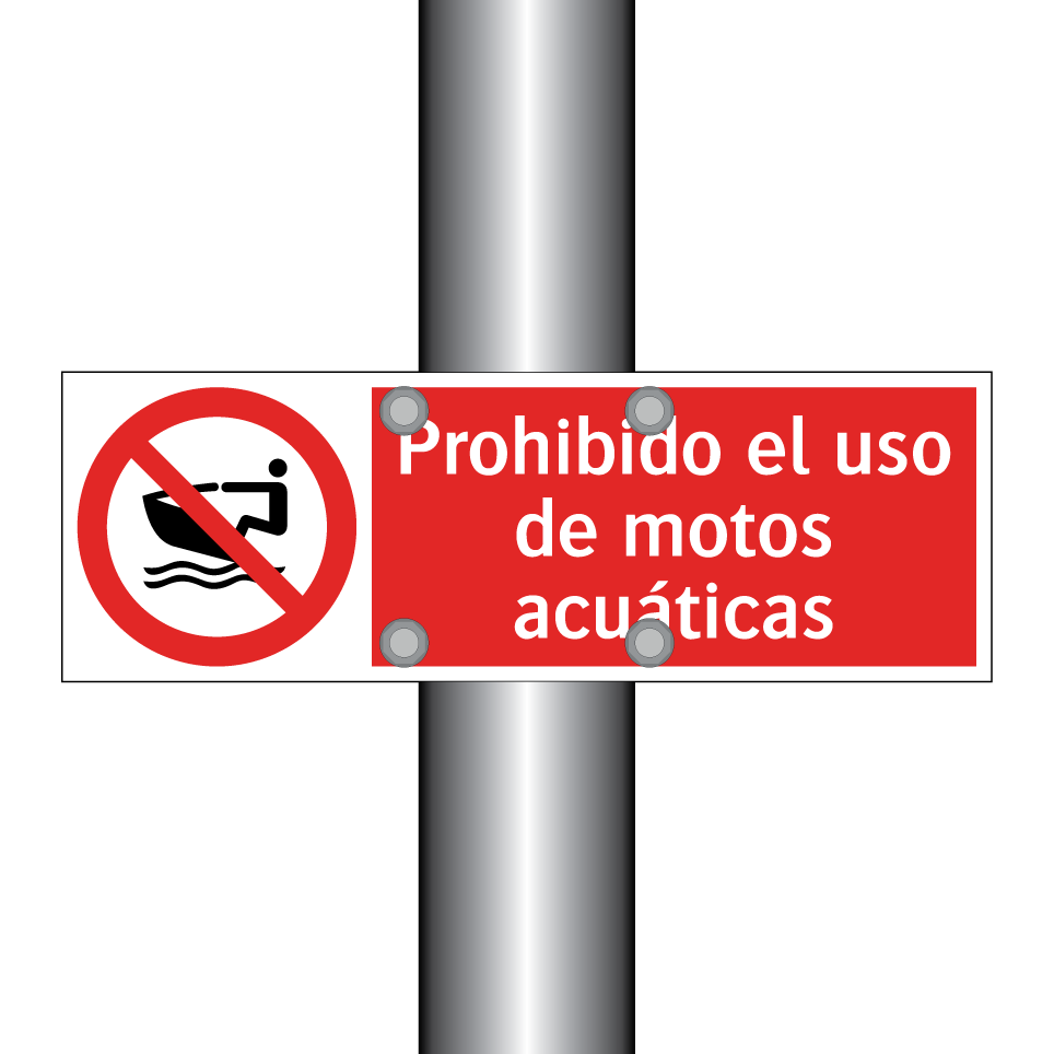 Prohibido el uso de motos acuáticas