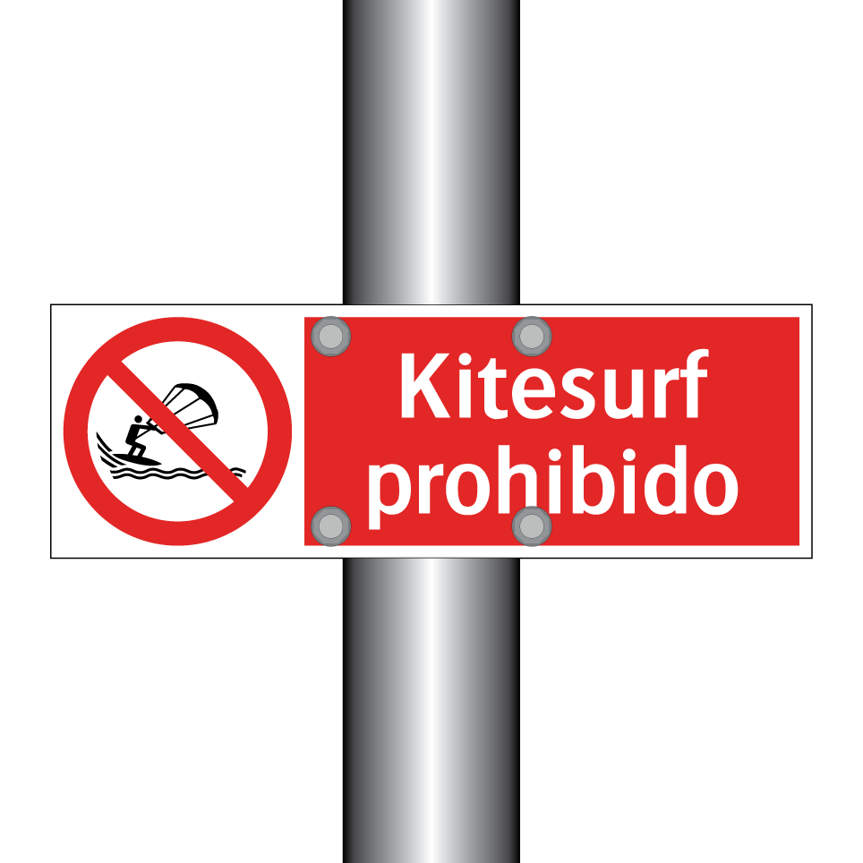 Kitesurf prohibido