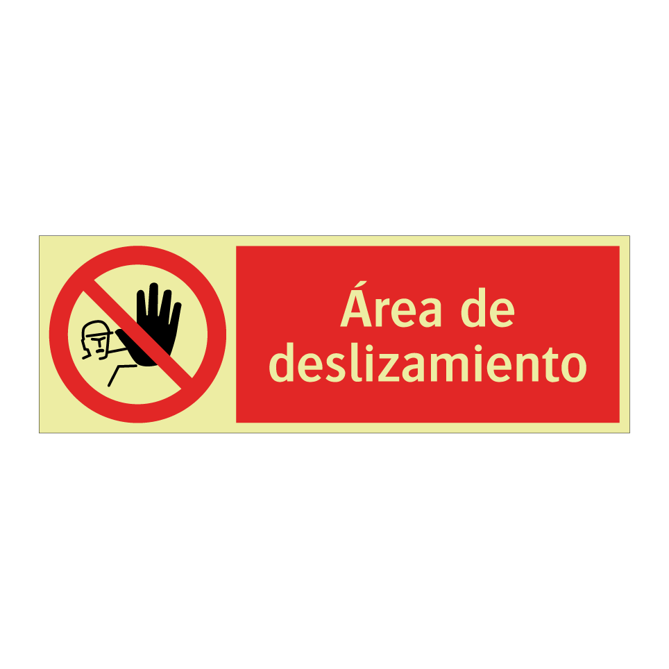 Área de deslizamiento