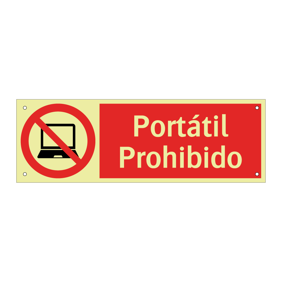 Portátil Prohibido