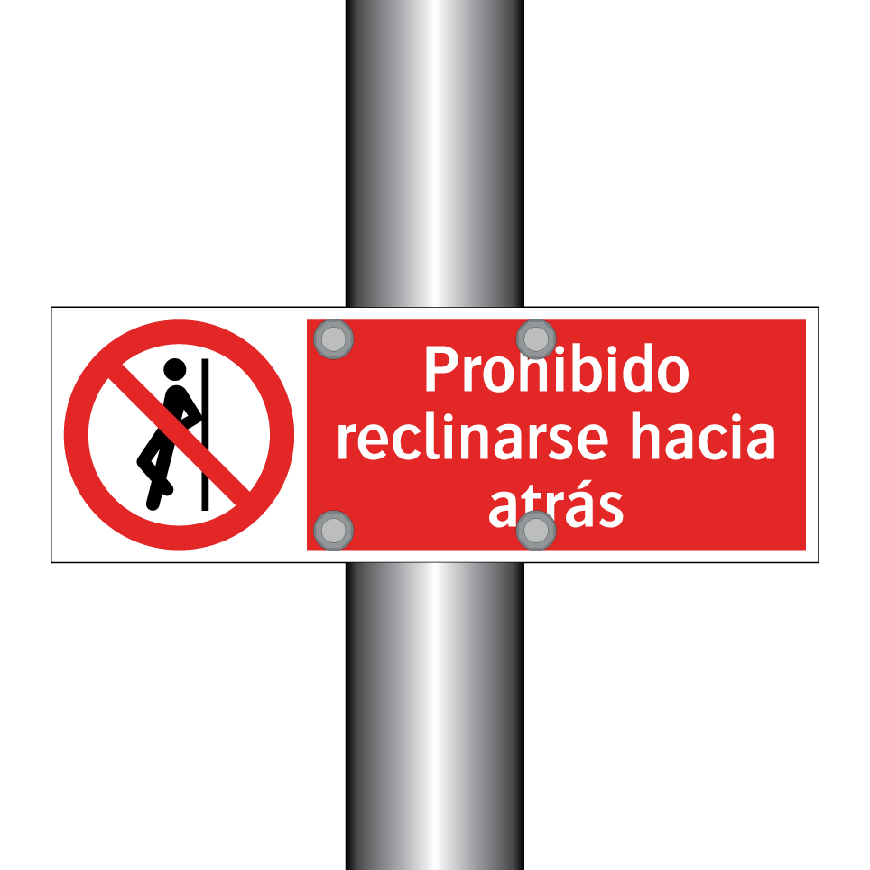 Prohibido reclinarse hacia atrás