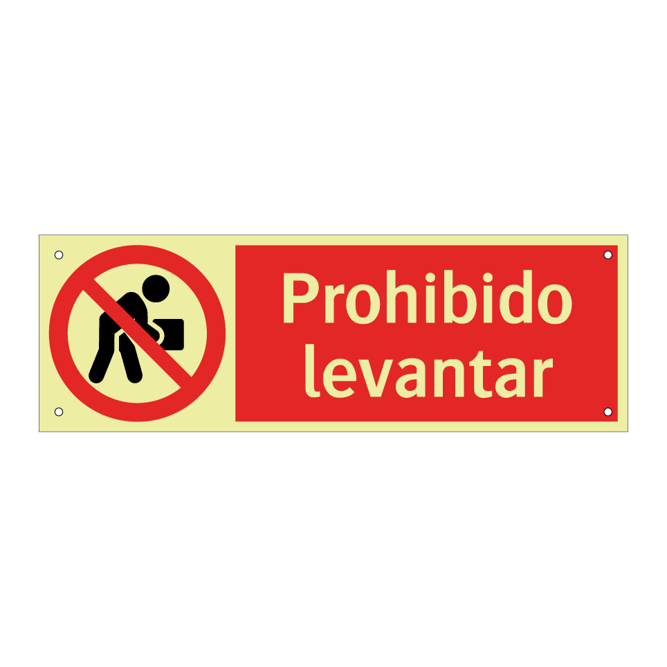 Prohibido levantar