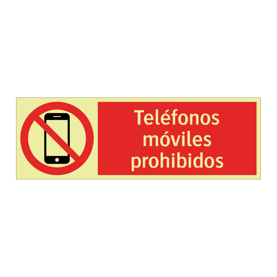Teléfonos móviles prohibidos