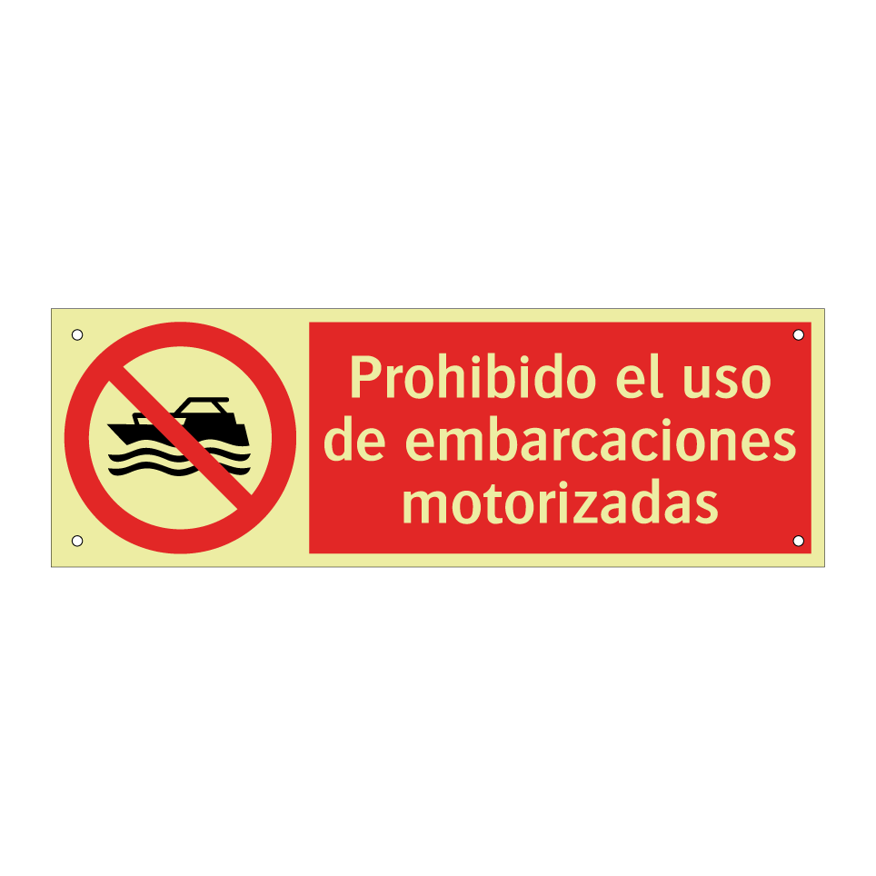 Prohibido el uso de embarcaciones motorizadas
