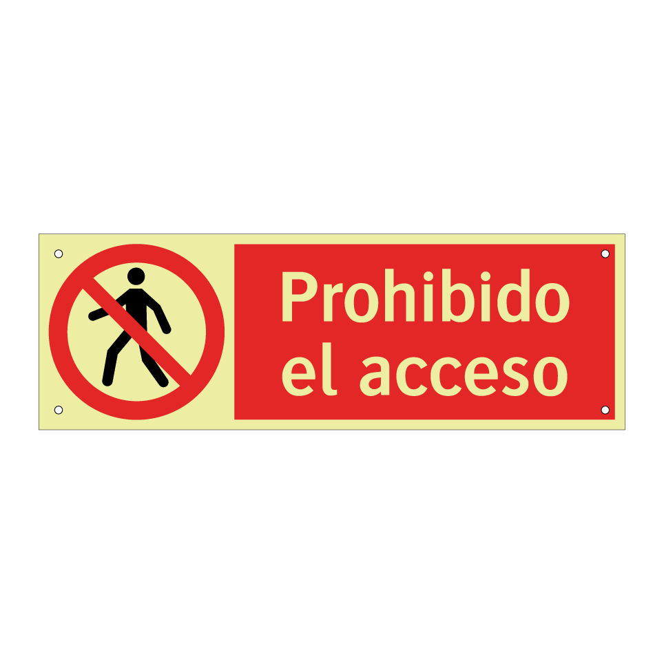 Prohibido el acceso