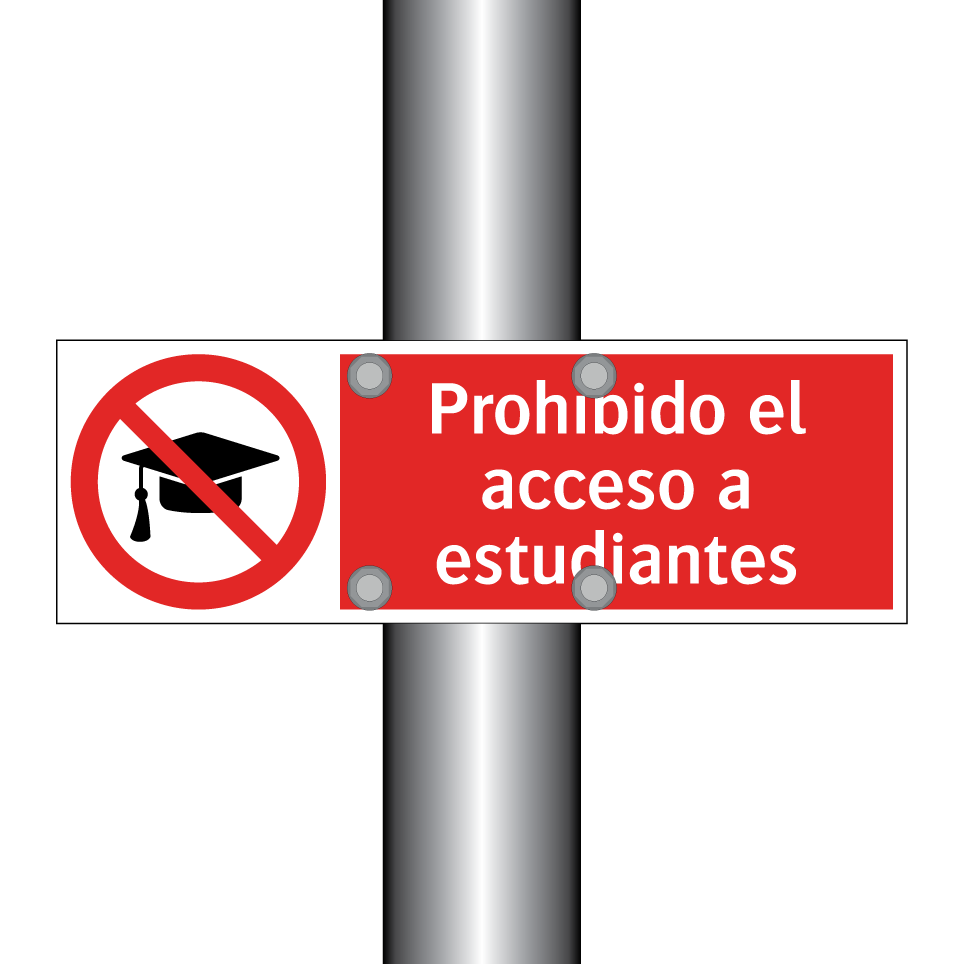 Prohibido el acceso a estudiantes