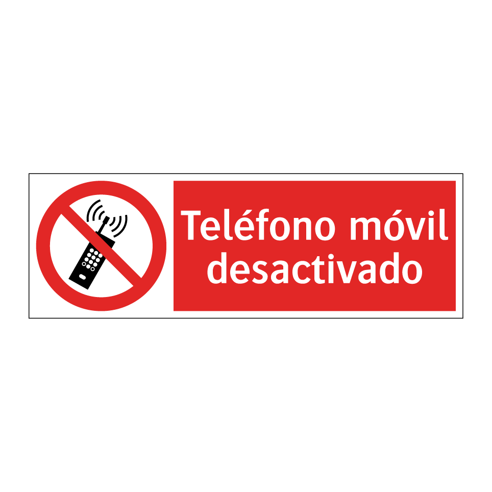 Teléfono móvil desactivado