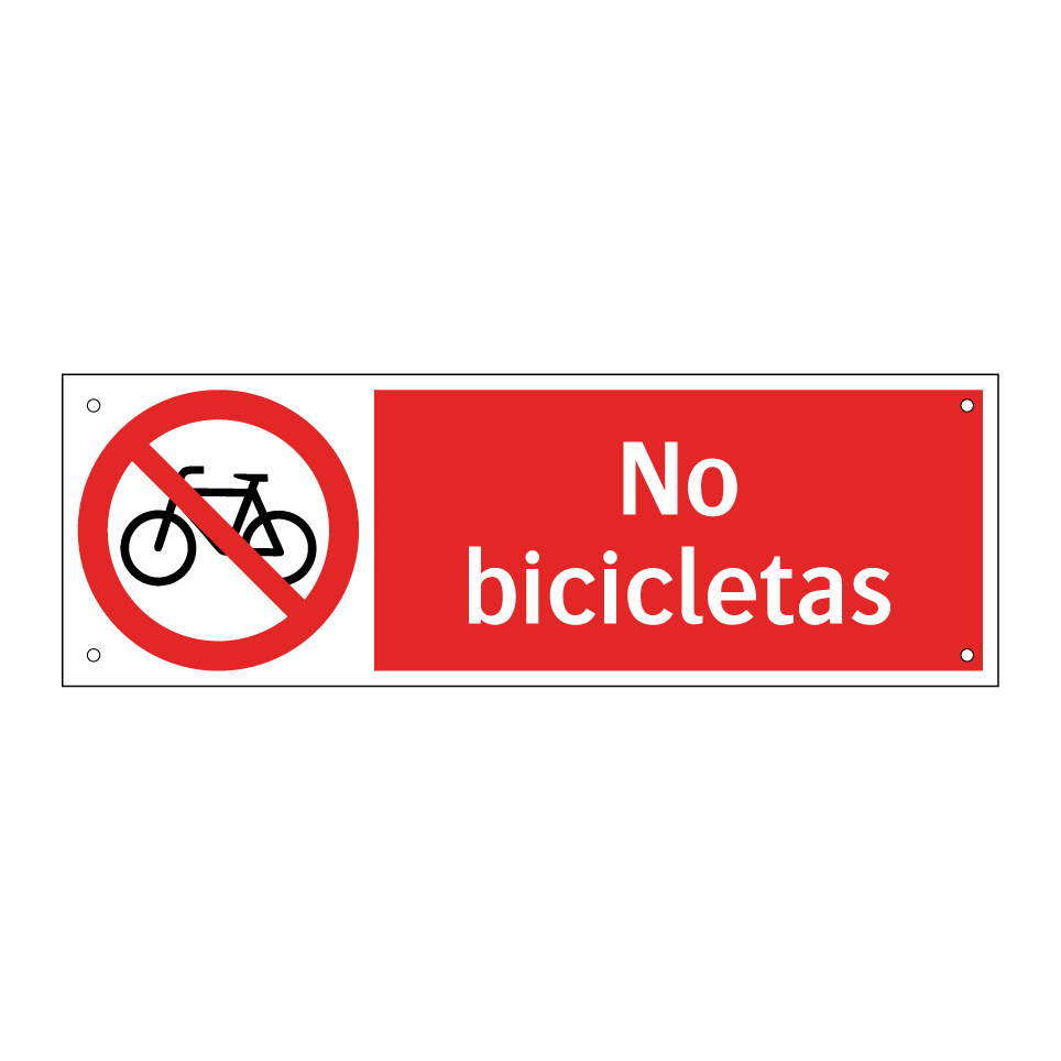 No bicicletas