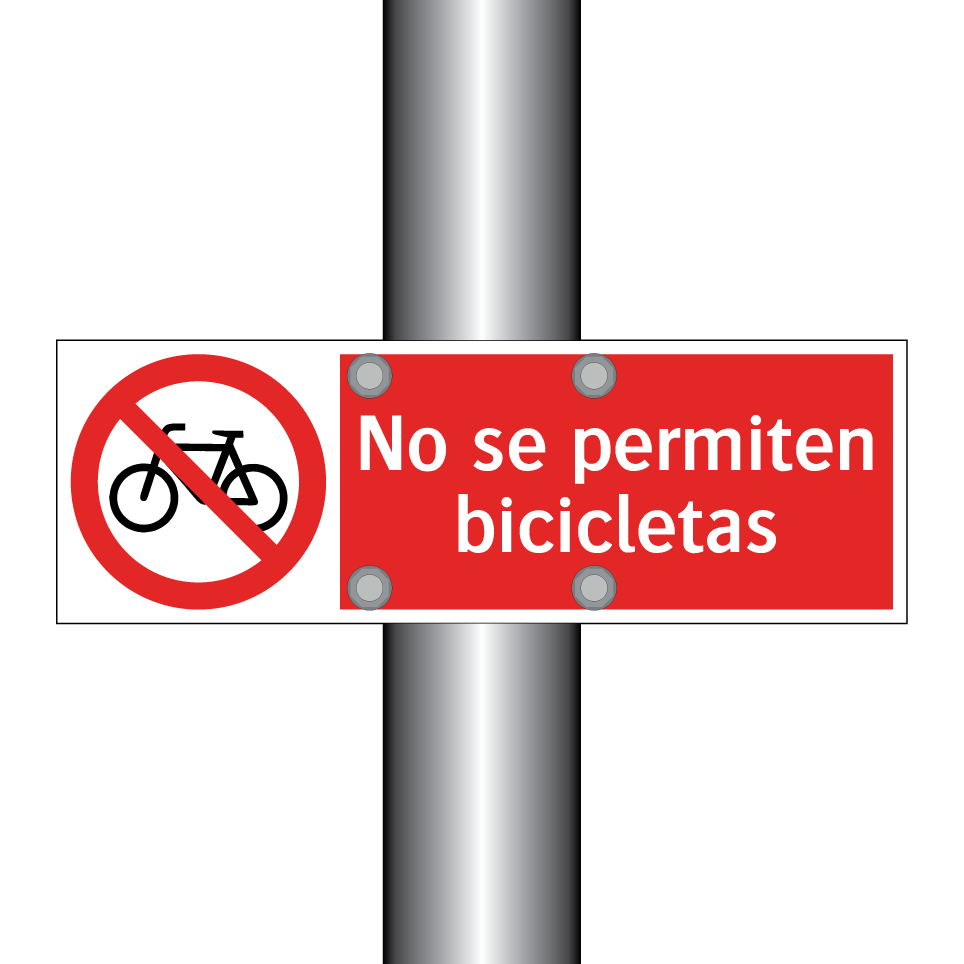 No se permiten bicicletas